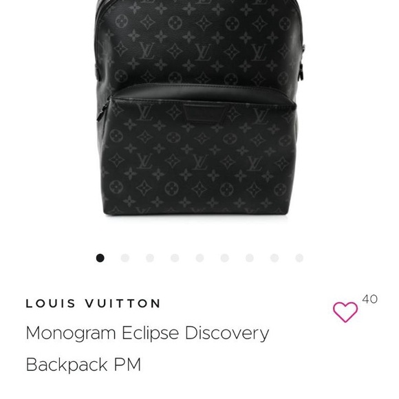Louis Vuitton monogram eclipse backpack - Picture 7 of 8
